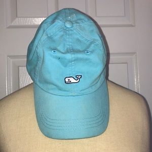 Blue Vineyard Vines baseball hat with white whale